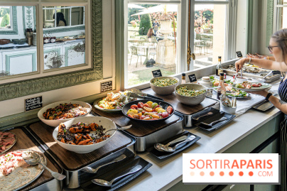Le brunch à volonté exceptionnel de la Maison du Val à Saint-Germain-en-Laye dans les Yvelines - 78  -  buffet d'entrées