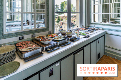 Le brunch à volonté exceptionnel de la Maison du Val à Saint-Germain-en-Laye dans les Yvelines - 78  -  buffet