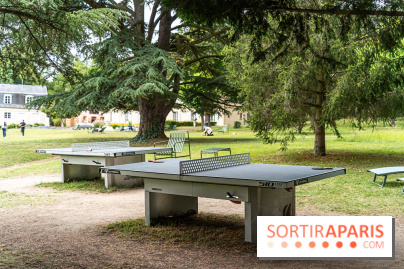 Le brunch à volonté exceptionnel de la Maison du Val à Saint-Germain-en-Laye dans les Yvelines - 78  -  table de ping pong
