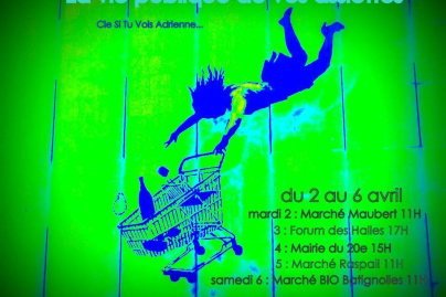 spectacle en déambulation au départ de la place carrée: La Vie Publique de vos assiettes