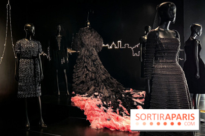 JO paris 2024 : Les tenues de scène de Lady Gaga, Aya Nakamura et Céline Dion exposées à la Galerie Dior  - image00010