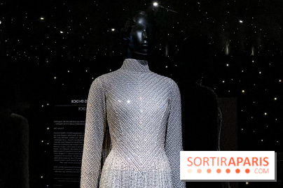 JO paris 2024 : Les tenues de scène de Lady Gaga, Aya Nakamura et Céline Dion exposées à la Galerie Dior  - image00031