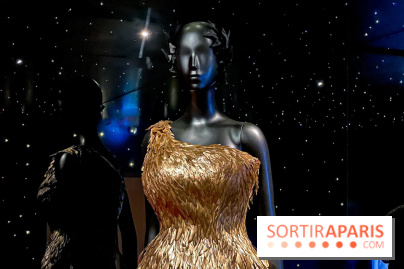 JO paris 2024 : Les tenues de scène de Lady Gaga, Aya Nakamura et Céline Dion exposées à la Galerie Dior  - image00032