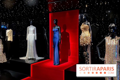 JO paris 2024 : Les tenues de scène de Lady Gaga, Aya Nakamura et Céline Dion exposées à la Galerie Dior  - image00033