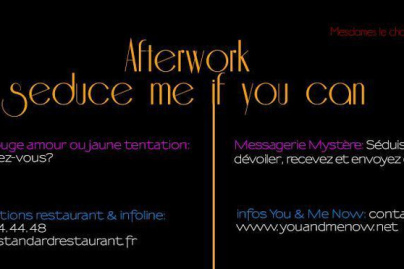 After work « Seduce me if you can »