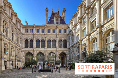 ZEUS, cheval métallique de la cérémonie d'ouverture des JO de Paris 2024 à l'Hôtel de Ville - image00007