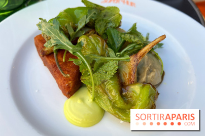 Super Huit - Panisse, artichauts, mayonnaise menthe