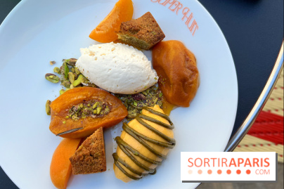 Super Huit - Abricots, crème crue, financier