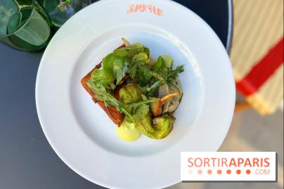 Super Huit - Panisse, artichauts, mayonnaise menthe