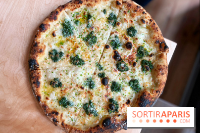 Oobatz - Pizza épinards ail