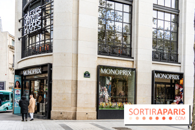 Le coffre fort historique du Monoprix des Champs-Elysées