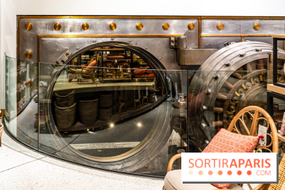 Le coffre fort historique du Monoprix des Champs-Elysées