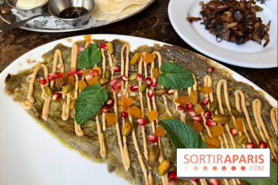 Faubourg Daimant - Carpaccio d'aubergines brûlées