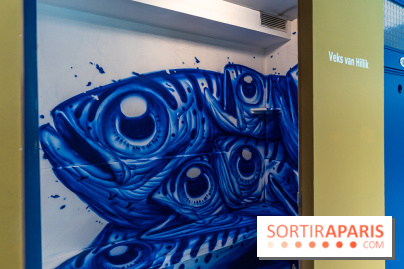 Les cabines de 70 artistes street-art à Molitor, 2e édition internationale - photos -  A7C2686