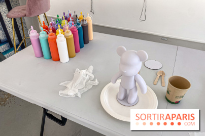 Ateliers de Paint Pouring à la galerie Goldshteyn-Saatort, à deux pas du Louvre - IMG 8429