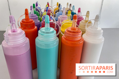 Ateliers de Paint Pouring à la galerie Goldshteyn-Saatort, à deux pas du Louvre - IMG 8432