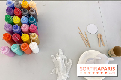 Ateliers de Paint Pouring à la galerie Goldshteyn-Saatort, à deux pas du Louvre - IMG 8437