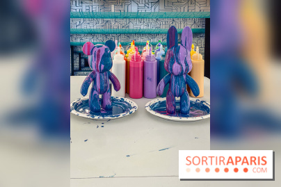 Ateliers de Paint Pouring à la galerie Goldshteyn-Saatort, à deux pas du Louvre - IMG 8442