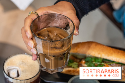 Phin Mi, le coffee shop vietnamien et banh mi Paris 5e -  ca phe sửa da