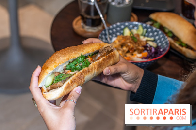 Phin Mi, le coffee shop vietnamien et banh mi Paris 5e -  banh mi hoi an porc mijoté aux 5 épices