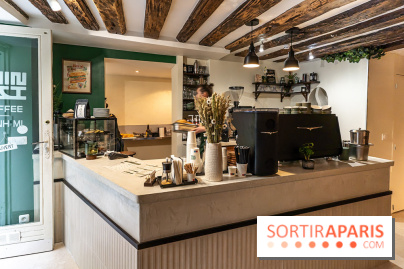 Phin Mi, le coffee shop vietnamien et banh mi Paris 5e -  comptoir
