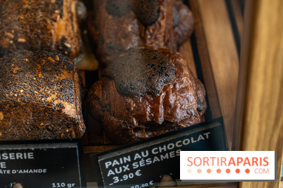 Petite Île Paris, la boulangerie franco-taiwannaise artisanale -  pain au chocolat au sésame