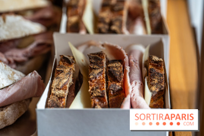 Petite Île Paris, la boulangerie franco-taiwannaise artisanale -  sandwich jambon beurre tranché