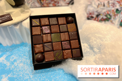Chocolats de Noël et calendrier de l'Avent 2024 d'Edwart Chocolatier