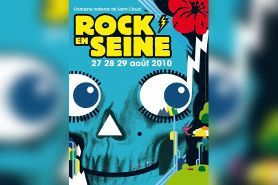 Rock en seine 2010 
Affiche