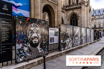 Les visages des Jeux, l'exposition street-art gratuite de Jo Di Bona à Paris