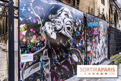 Les visages des Jeux, l'exposition street-art gratuite de Jo Di Bona à Paris