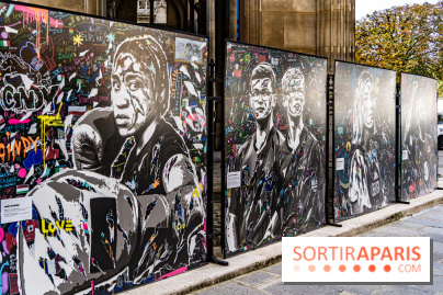 Les visages des Jeux, l'exposition street-art gratuite de Jo Di Bona à Paris