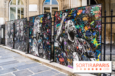 Les visages des Jeux, l'exposition street-art gratuite de Jo Di Bona à Paris