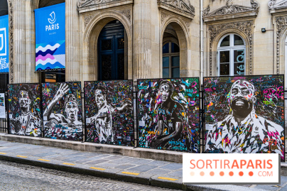 Les visages des Jeux, l'exposition street-art gratuite de Jo Di Bona à Paris