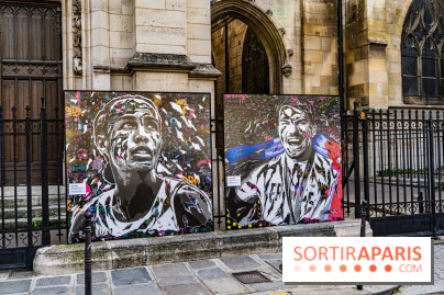 Les visages des Jeux, l'exposition street-art gratuite de Jo Di Bona à Paris
