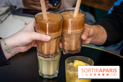 Chick’n Lover, le resto de poulet frit maison Paris 9e -  ice coffee latte