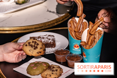 Chick’n Lover, le resto de poulet frit maison Paris 9e -  dessert - cookie - churros