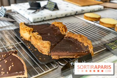 Emma Duvéré, le café - pâtisserie Paris 11 -  tarte chocolat