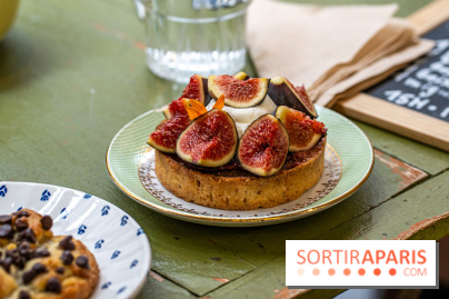 Emma Duvéré, le café - pâtisserie Paris 11 - tarte aux figues
