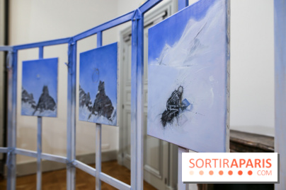 Ylva Snöfrid, exposition Cosmos et Vanitas à l'Institut suédois, nos photos