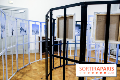 Ylva Snöfrid, exposition Cosmos et Vanitas à l'Institut suédois, nos photos