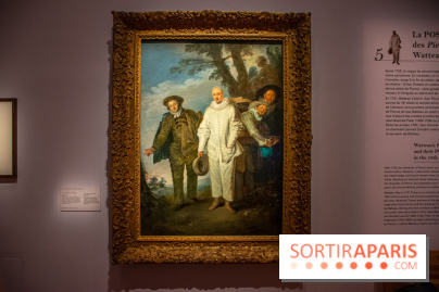 Exposition événement Revoir Watteau au musée du Louvre, autour de la figure de Pierrot - DSC 1452