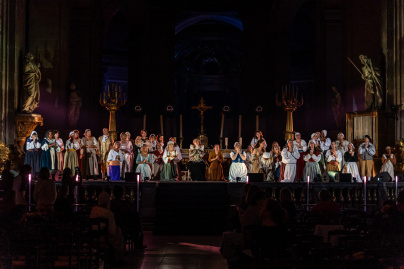 Paris Cœur de Lumières, le spectacle son et lumière à l'église Saint-Sulpice - les photos