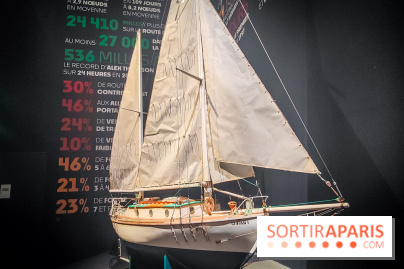 En solitaire autour du monde, l'exposition autour du Vendée Globe au Musée de la Marine - photos - IMG20241010143825