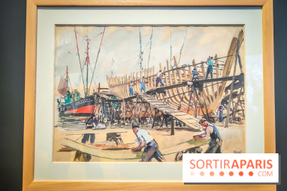 En solitaire autour du monde, l'exposition autour du Vendée Globe au Musée de la Marine - photos - IMG20241010144229