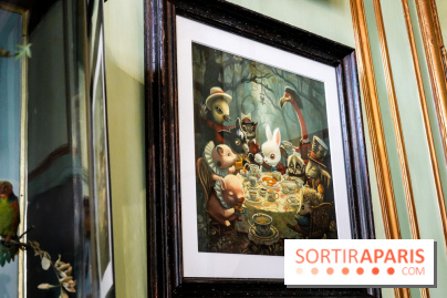 Benjamin Lacombe, nos photos de son exposition chez Deyrolle à Paris - DSC05551