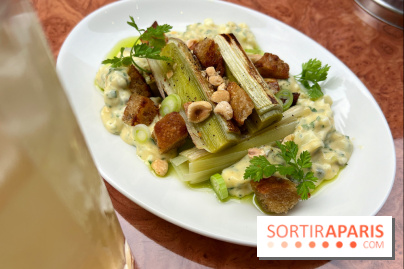 Restaurant Dame - Poireaux, sauce gribiche