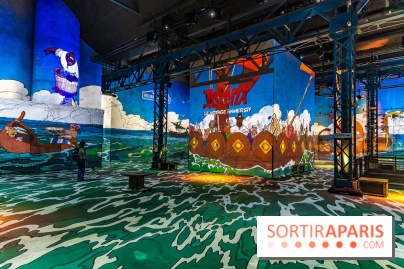 Exposition Astérix à l'Atelier des Lumières, le voyage immersif