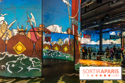 Exposition Astérix à l'Atelier des Lumières, le voyage immersif