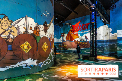 Exposition Astérix à l'Atelier des Lumières, le voyage immersif